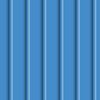 Wellblech Bekleidung Blau (vertikal)