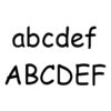 Schriftart: Comic Sans