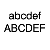 Schriftart: Swiss